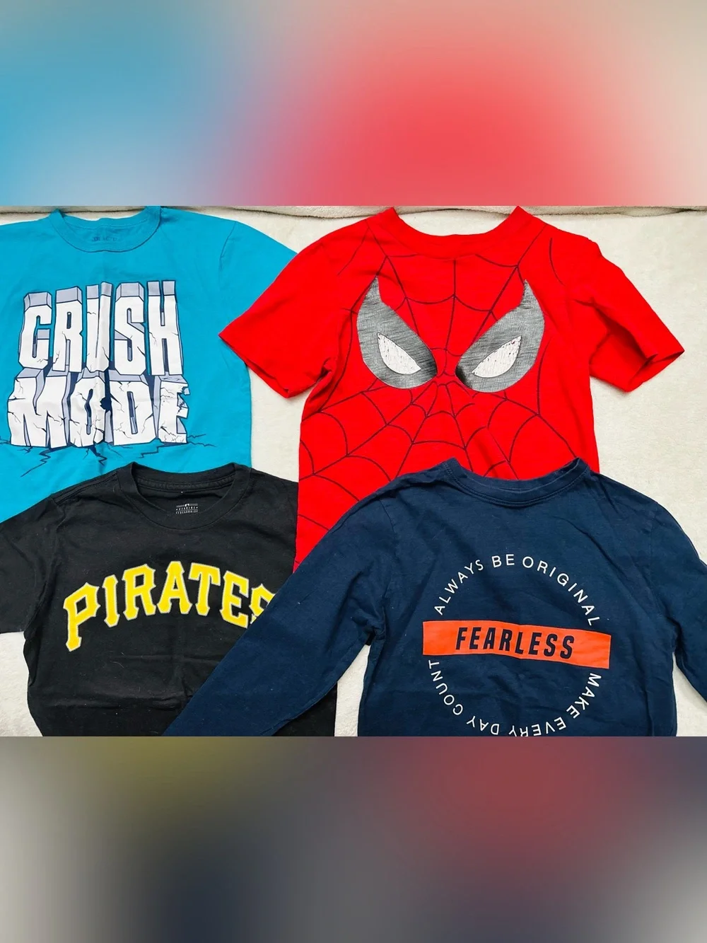 Lot Of Boys Clothes Size 8 Marvel, H&M Excellent Condition